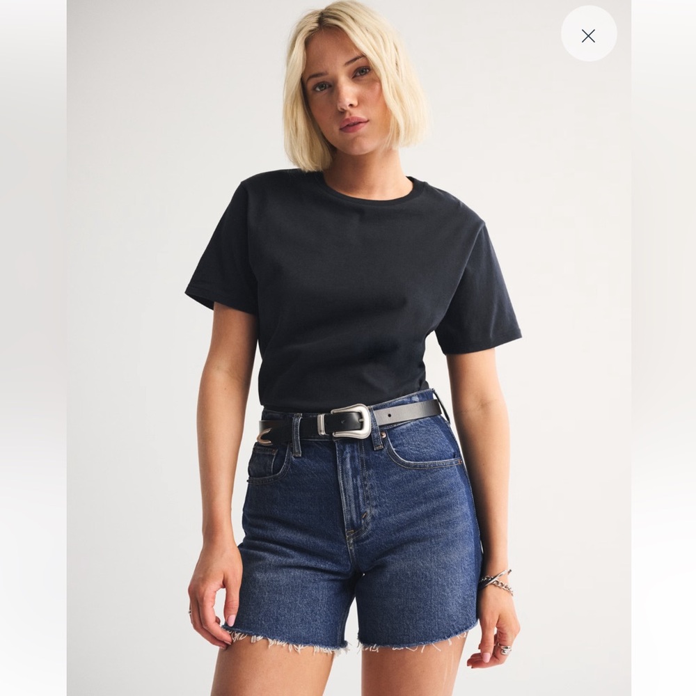 Abercrombie & Fitch Dad Jean Shorts